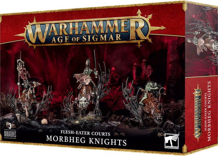 Morbheg Knights figurines de cavalerie rapide Flesh-Eater Courts Citadel