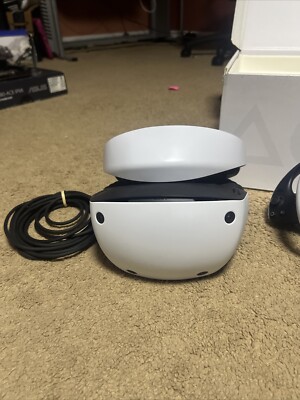 PlayStation VR2 PS5 Complete Headset PSVR2 Sense Controllers Not tested
