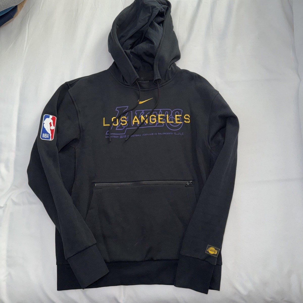 los angeles lakers hoodie nike