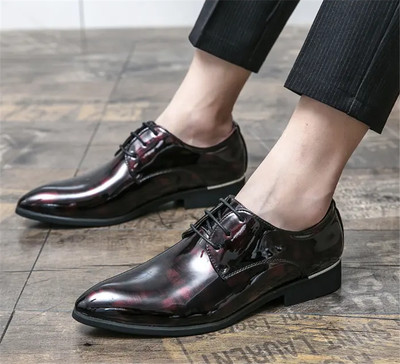 Men Casual Pointed Toe Formal Business 