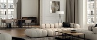 Ecksofa L-Form Sofa Weiß Sofas Modern Wohnzimmer Textil Polster Design Eck Neu