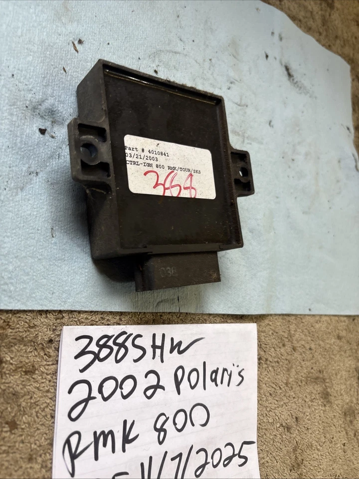 2002 Polaris RMK 800 ECU computer brains 388 - Image 2 of 4