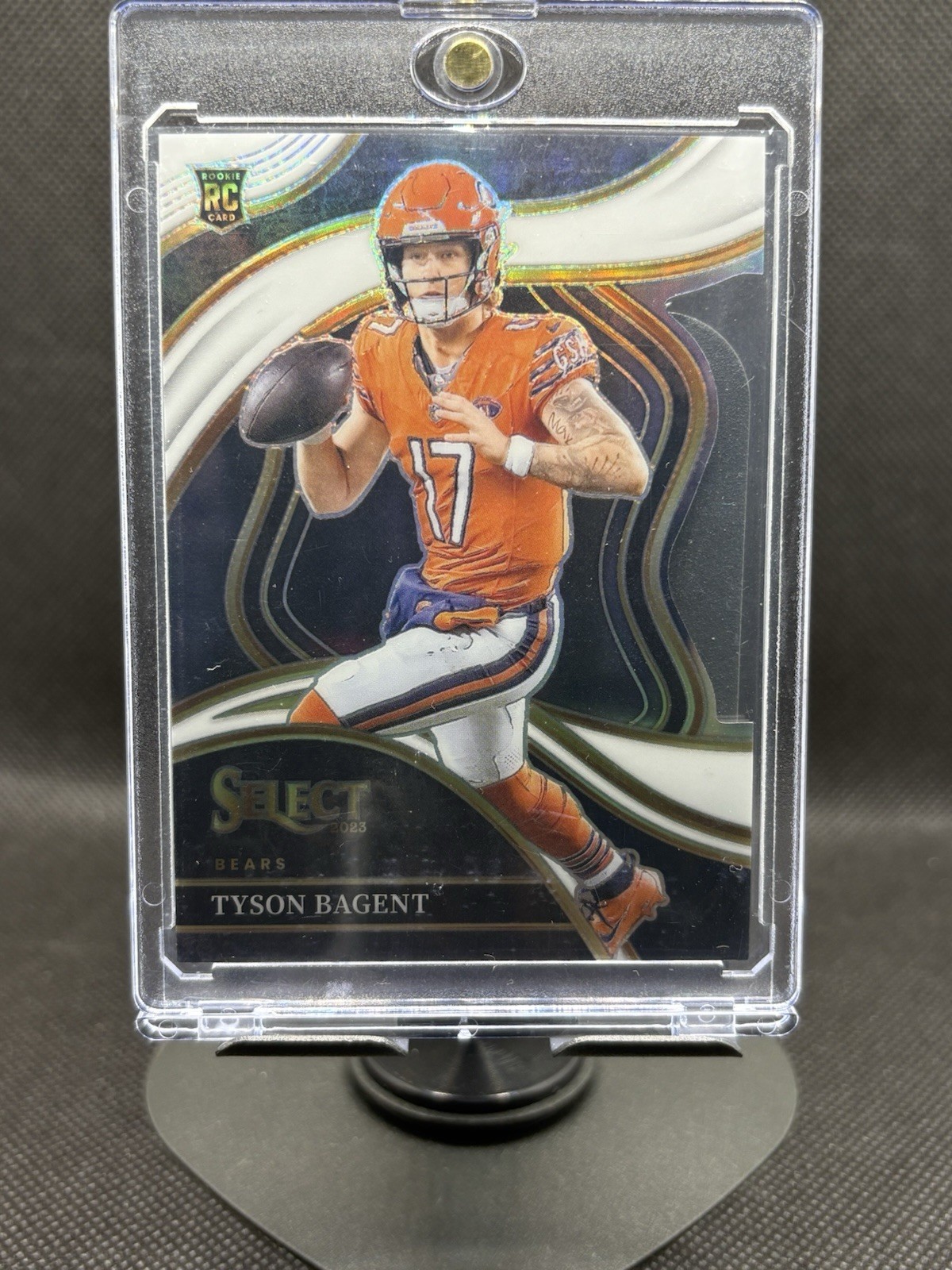 2023 Panini Select TYSON BAGENT White Die Cut Club Level /199 #208 Bears