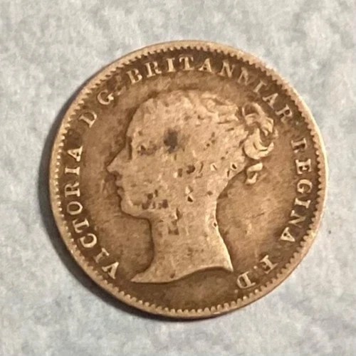 1861 Victoria Threepence — photo from another recent sale