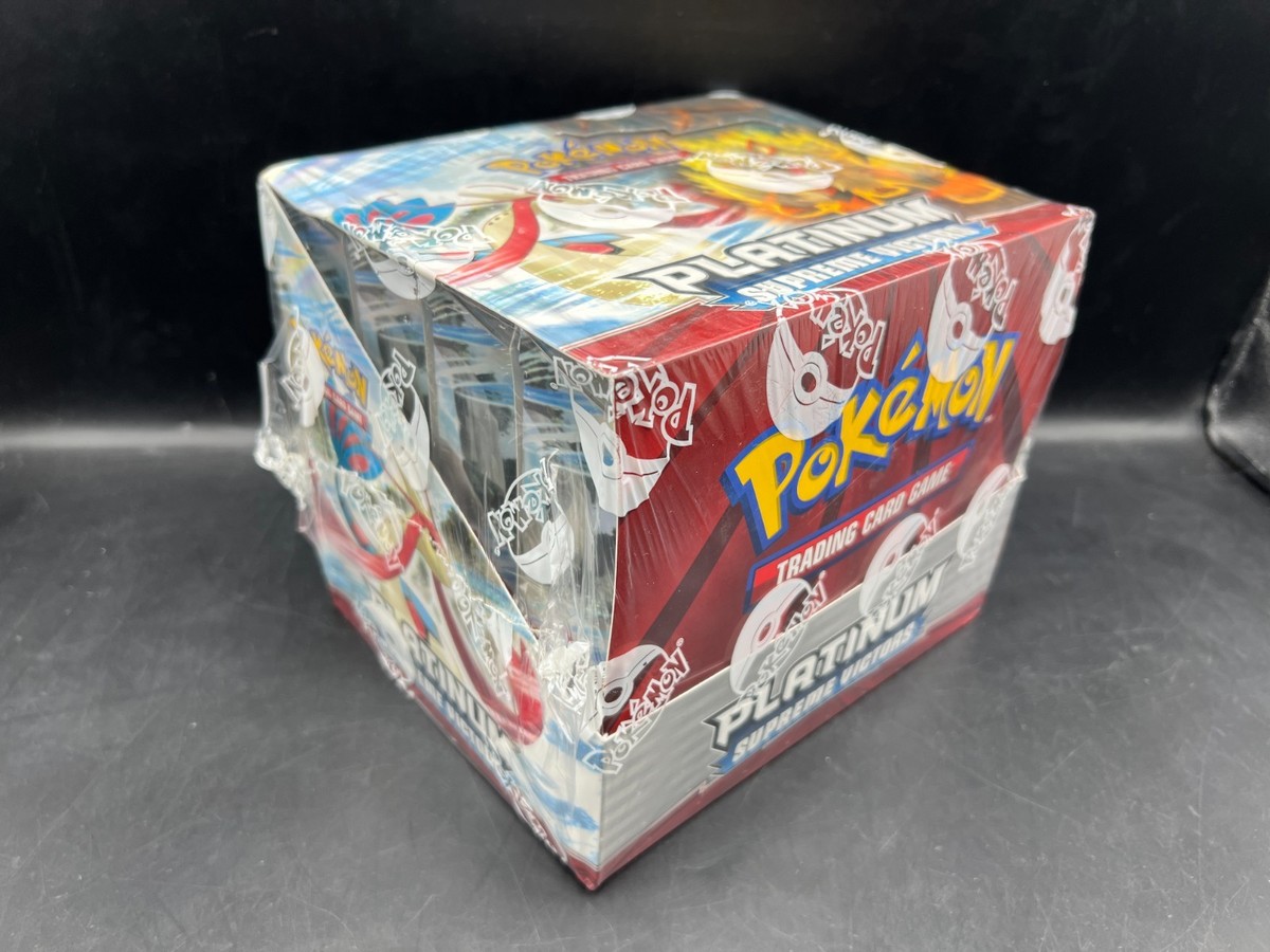 2009 Pokemon Platinum Supreme Victors Theme Deck Display Box 8