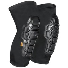 Heavy Duty Knee Sleeves with Triple Layer Padding Breathable Mesh Elastic Cuff