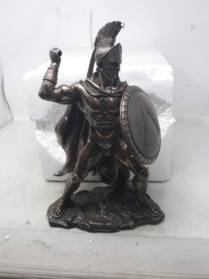 Veronese Leonidas Spartan Warrior Statue Bronze Finish WU76534B4