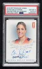 2018 WNBA Inscription Legends of the Game Elena Delle Donne PSA 8 Auto 1fl4