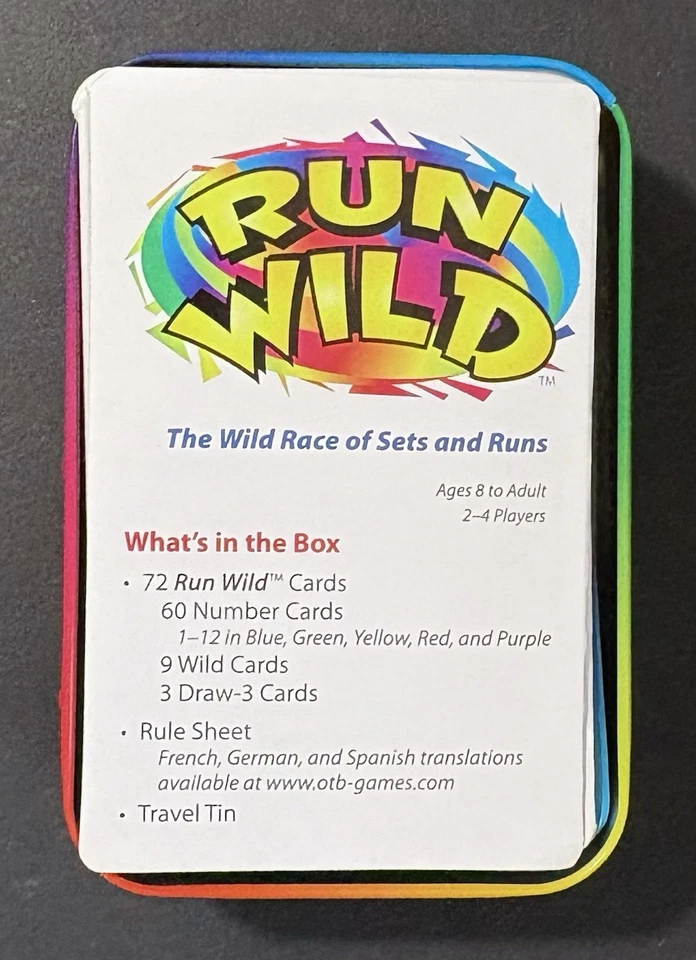 2009 RUN WILD Card Game The Wild See & Runs! Out Of The Box Publishing Complete - Image 3 of 4