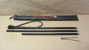 Palantic 7Ft Travel 3-Piece Pole Spear w/ Single Barb Tip – Lightweight - USED