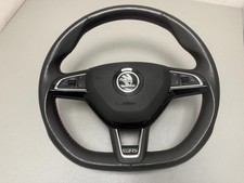 Lederlenkrad RS Skoda Octavia III RS 5E Schaltwippe Lenkrad 5E0419091BH