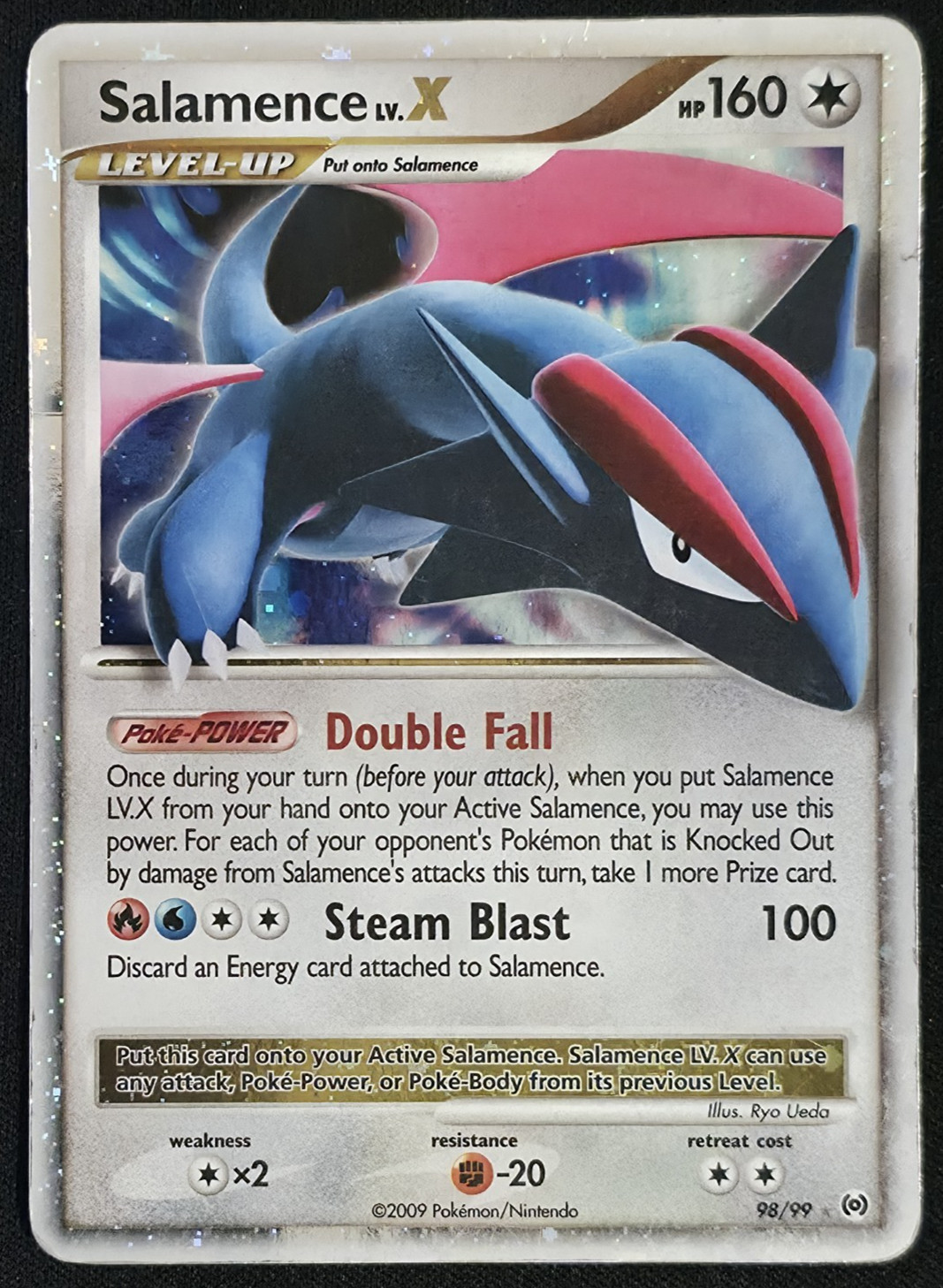 Salamence Lv.X 98/99 Pokémon Arceus HP