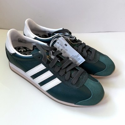 New adidas Country Og Womens 8.5 Green Sneakers JI2883 RARE COLOR
