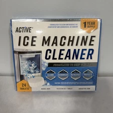 Ice Machine Cleaner - Cleans, Deodorizes, Refreshes - 24 Cleaning Tablets