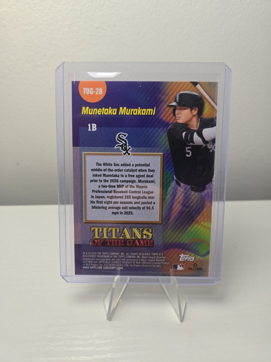 2026 Topps Series 2 Titans of the Game #TOG-28 Munetaka Murakami