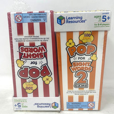 Learning Resources Pop for Sight Words Bundle Language Building Skill Games