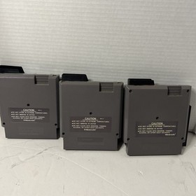 3 nes Games Rad Racer, Tiger-heli & Mach Rider Tested And Works