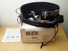 Buckingham Buck Size 34 Lineman Climbing Belt 2019M Made in USA Unused Nice