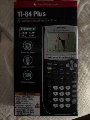 New Texas Instruments TI-84+ Graphing Calculator
