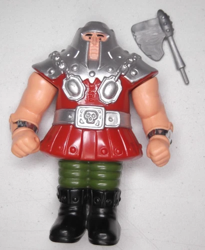 Ram Man Complete axe armbands Vtg 1980's Masters of the Universe He-man figure