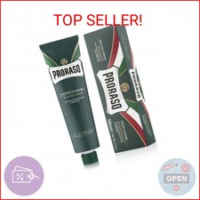Proraso Shaving Cream - Eucalyptus Oil Menthol - Refreshing Shave Cream for Al