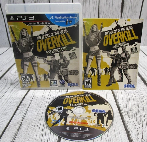 The House of the Dead: Overkill - Extended Cut - PlayStation 3 PS3 - CIB Tested