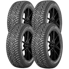 (QTY 4) 235/65R17 Nokian Hakkapeliitta 10 SUV Studded 108T XL Black Wall Tires