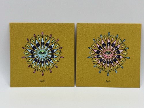 Marq Spusta "Eye Mandala" Bundle 4x4 - Picture 1 of 2