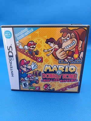 Mario VS Donkey Kong Nintendo DS Case/Manual  ONLY *NO GAMES*