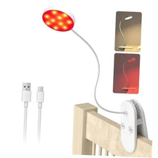  Reading Lights for Books in Bed, LED Desk Lamp with Clamp, Clip on LED Night 