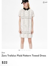 Zara Tweed Mini Dress M