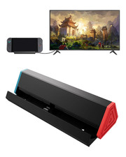 Switch 2 Dock, Aluminum Alloy Retractable Portable TV Dock Station