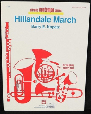 Hillandale March Sheet Music Score by John Kinyon Alfred's Contempo Series