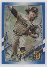 2021 Topps Chrome Ben Baller Edition Blue Refractor 46/75 Chris Paddack #78 rs2
