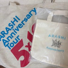 Arashi ARASHI Anniversary Tour 5x10 Tote Bag & 25th Anniversary Mini Bag Set
