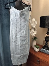 Windsor Denim Strapless Dress Size S