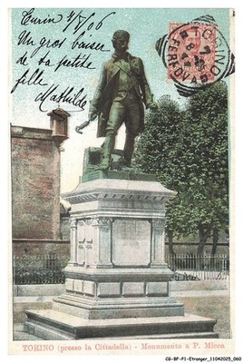 CG-BFP1-0031-ITALIEN - TORINO - Denkmal Für P Micca