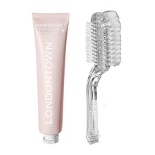 Nail Brightener Scrub Treatment for Whiter Natural Nails Deep Cleansing Formula