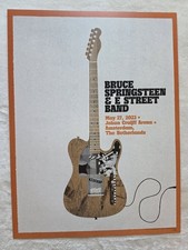 Bruce Springsteen & E Street Band May 27, 2023, Amsterdam World Tour Poster