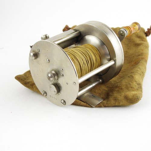 Moulinet de pêche vintage Pflueger Supreme « Niveau bobine sans vent ». 1ère version.  - Photo 7/7