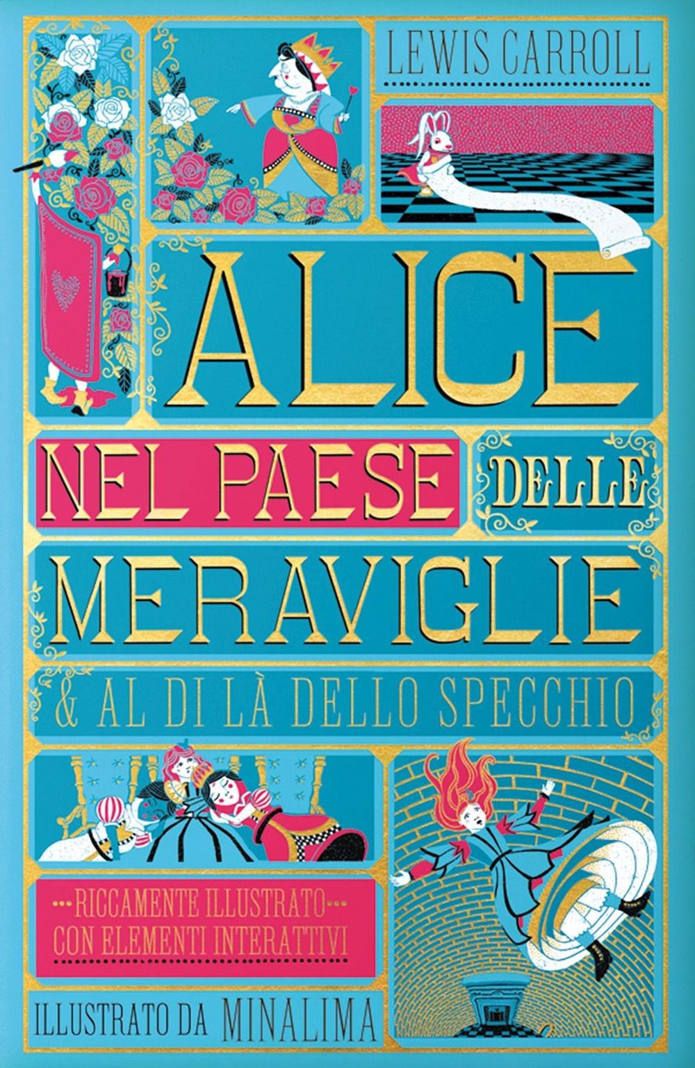 Libri Lewis Carroll - Alice Nel Paese Delle Meraviglie & Al Di La Dello Specchio