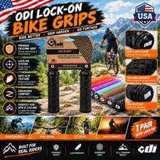 ODI ELITE PRO V2.1 Mountain Bike Lock On Grips MTB Grips Rubber Bar Handlebar