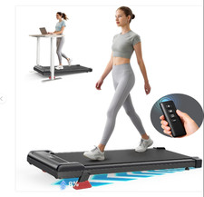 8% Incline Electric Walking Pad Treadmill Home Gym Office Fitness With Remote