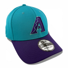 New Era Arizona Diamondbacks MLB Batting Practice Alt Teal 39Thirty Flex Fit Hat