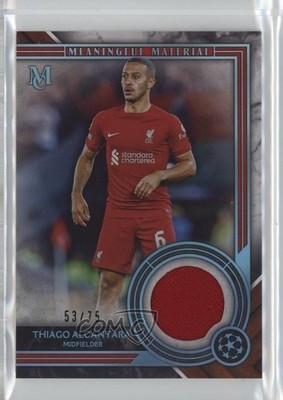 2022 Museum Collection UEFA Champions League Sapphire /75 Thiago Alcantara e3f