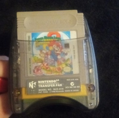 Nintendo Transfer Pak NUS-019 for Nintendo 64 with Game Boy Mario