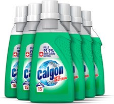Calgon Antibacterial Washing Machine Cleaner & Water Softener Gel, 750Ml, Pack o