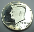 1996 S * PROOF KENNEDY Silver HALF DOLLAR * Exact coin shown *USA Only FREE Ship