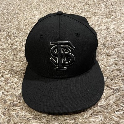 Florida State Seminoles Hat Fitted New Era 59FIFTY 7 1/8 Black