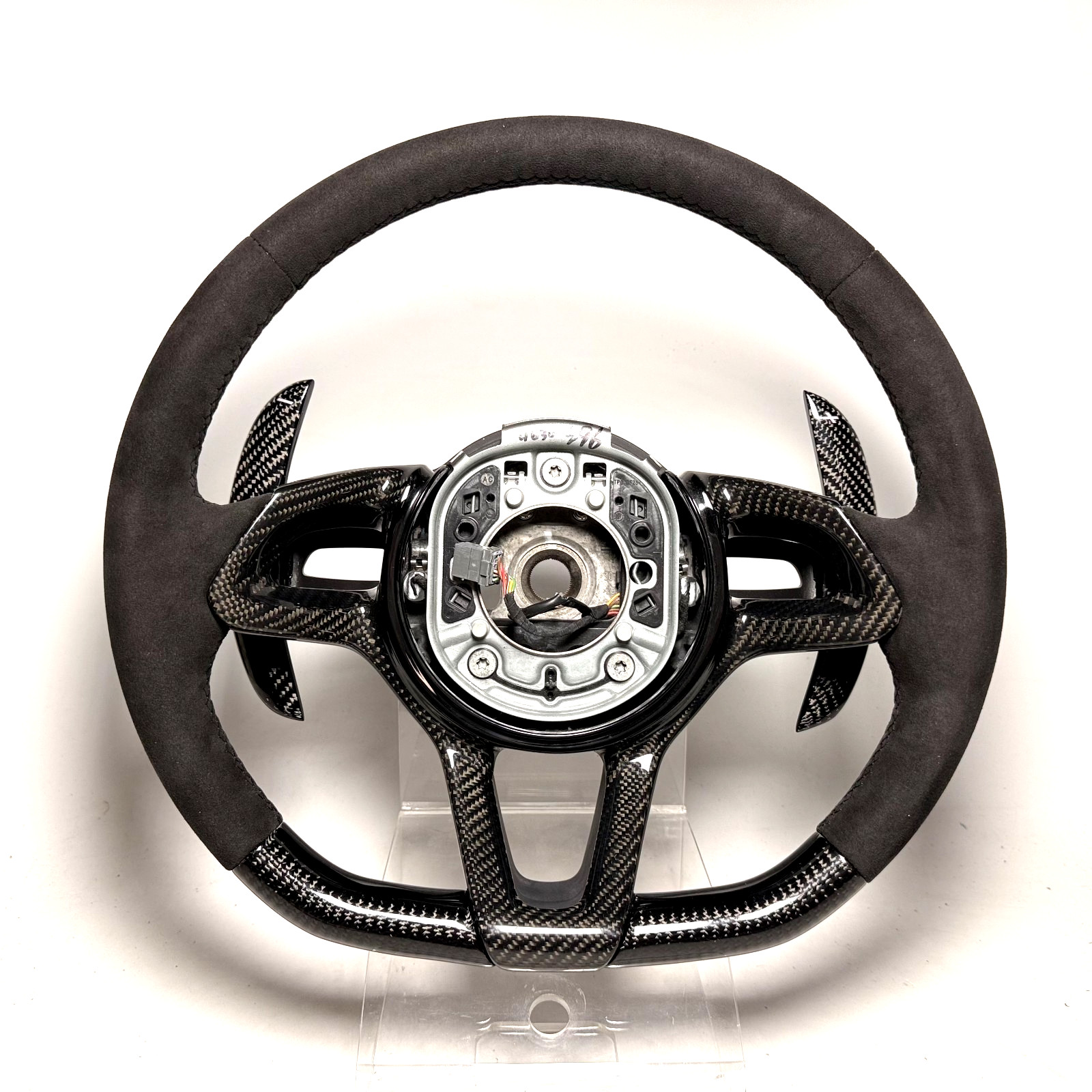 Real Carbon Alcantara steering wheel McLaren MP4 570S 650S 675LT GT NO EXCHANGE